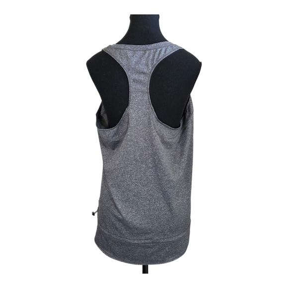 Weatherproof Women's Heather Gray Tank Top With Adjustable Toggles Size L - Picture 3 of 5